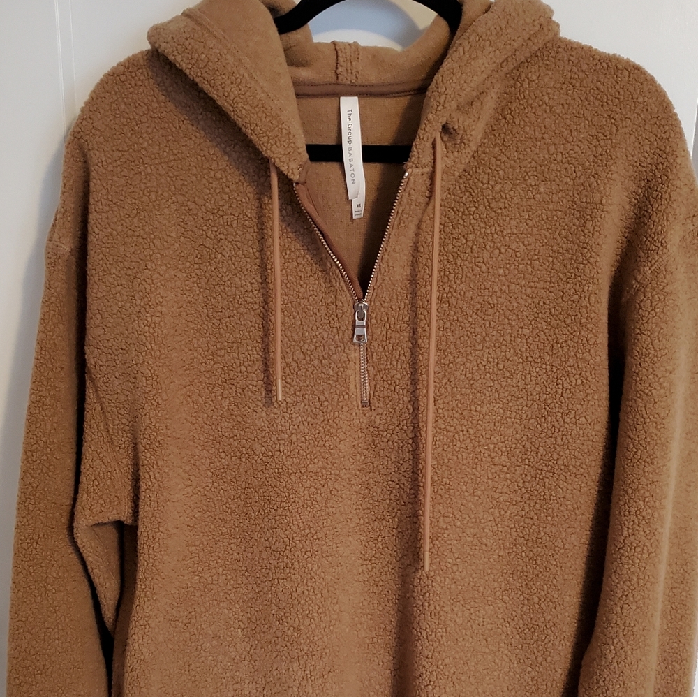 Babaton Teddy Wool Blend Hoodie